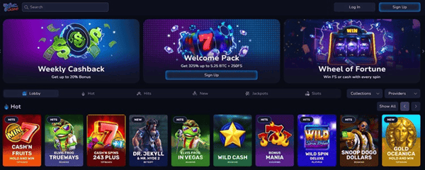 7Bit Casino screenshot 1