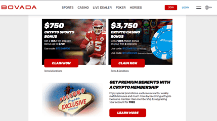 Bovada screenshot 1