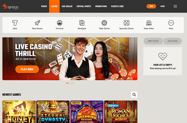 Ignition Casino screenshot 2