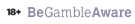 BeGambleAware responsible gambling charity logo